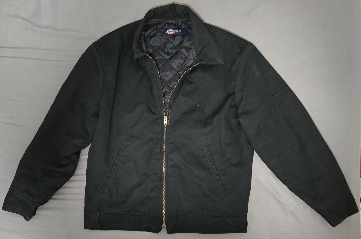 Vintage Dickies Med Work Jacket Painted With Black Widow Spider