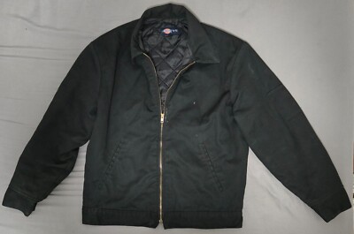 Vintage Dickies Med Work Jacket Painted With Black Widow Spider