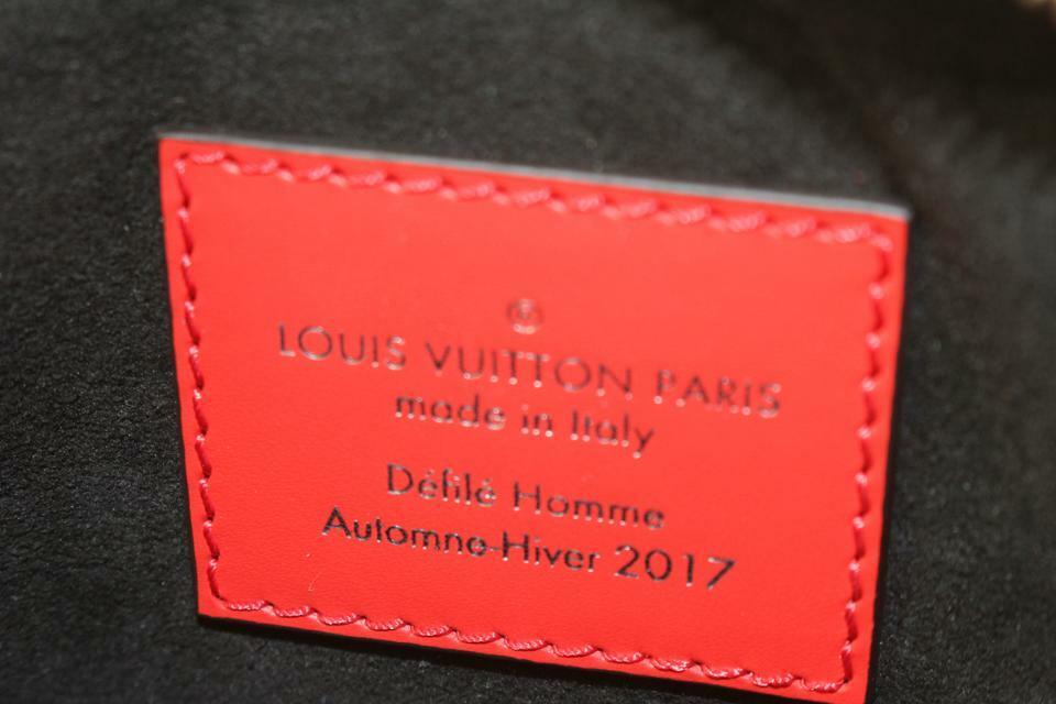 Supreme x Louis Vuitton Red Danube EPI PM