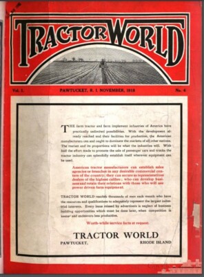 TRACTOR WORLD MAGAZINE 61 Unique Issue Collection On USB Drive