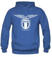 Felpa con cappuccio Irriducibili Lazio|Ultras |Calcio |Milan |Hooligan Blu