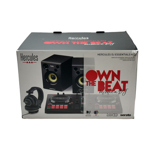 Hercules DJ Essentials Kit with DJ Control Inpulse 300 MK2 Controller  S G2U