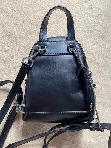 Michael Kors Designer Leather Mini Bag / Backpack Black - Picture 4 of 14
