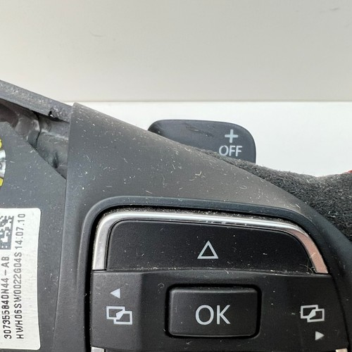 VW T5FL Golf 6 Passat 3Speichen Lederlenkrad Alcantara Multifunktion 3C8419091BF - Bild 13 von 17