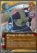 Change in Chakra Form - J-619 - Uncommon - 1st Edition Broken Promise Played - N
