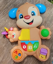 Fischer-Price 2018 Mattel Plastic Dog Stimulation Learning Keys Colors Preowned