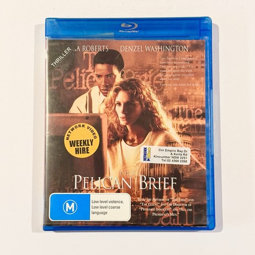 The Pelican Brief (1993) disc cover