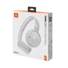 JBL tune 520bt On-Ear Wireless Headphones - white