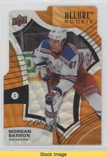 2021-22 Upper Deck Allure Rookies Orange Slice Morgan Barron #145 READ 12g7