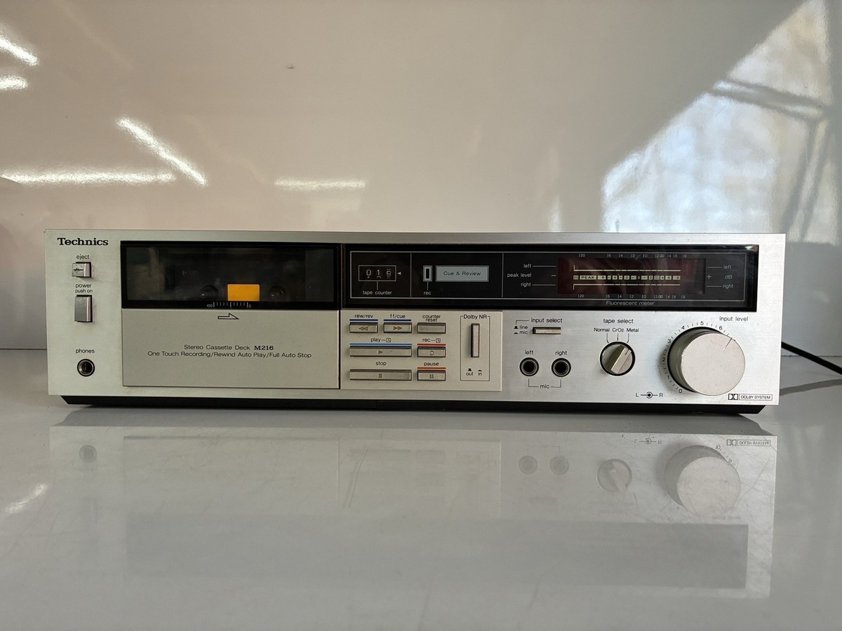 Technics RS-M216 Cassette Tape Deck Read Description | eBay