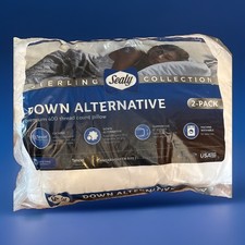 Sealy Sterling Collection Down Alternative Standard/Queen Size Pillows 2-Pack