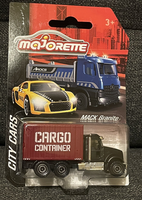 Modellauto Majorette Mack Granite Trailer Lkw 1/87 Lkw Metall 289E Neu Schachtel