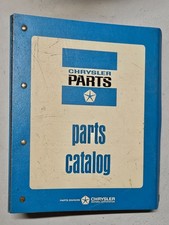 1968 1969 Chrysler Parts Catalogs