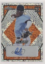 2021 Leaf Flash Orange 7/10 Ian Lewis Jr #BA-IL1 Auto 4s2