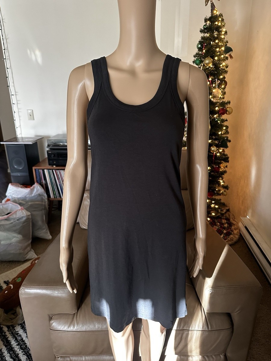 Lululemon Classic-Fit Cotton Blend Scoop Dress, Size 2, Black NWOT | eBay
