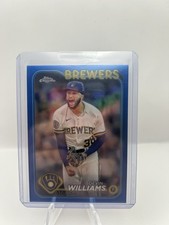 2024 Topps Chrome Devin Williams Blue Refractor /150