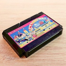 Mappy Land Nintendo Famicom NES Japanese ver Cleaned Tested & Working