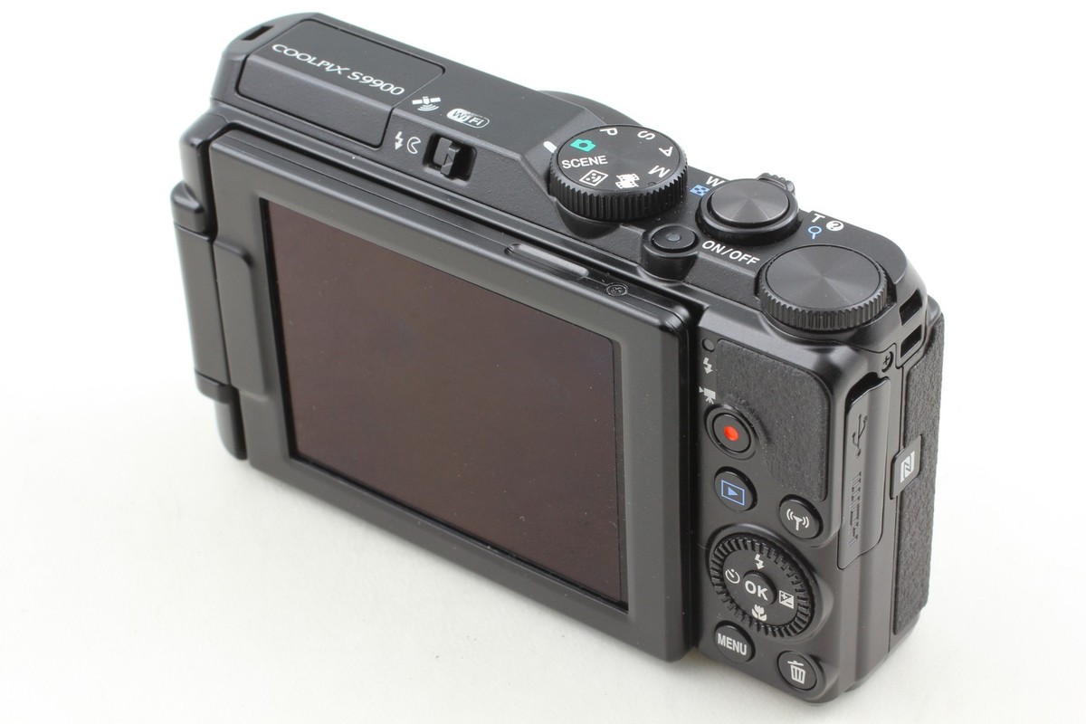🎦VIDEO👀✨MINT✨ Nikon Coolpix S9900 Black 16.0MP Digital Camera