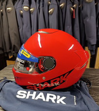 CASCO SHARK SPARTAN ROSSO LUCIDO TG XL CON VISIERA INTERNA HE3430EREDXL