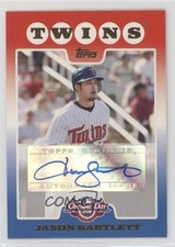 2008 Topps Opening Day Auto Jason Bartlett #ODA-JAB Auto 0u2r