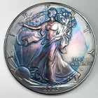 2025 $1 American Silver Eagle 1 oz .999 Fine US Bullion Coin - COOL TONING!