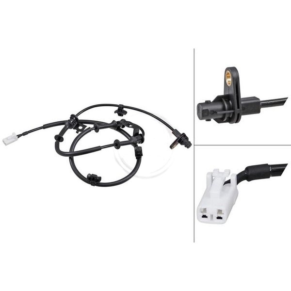 Sensor Raddrehzahl Aktiver Sensor 1.140 Mm Kabel A.B.S. FüR Hyundai Veloster-image