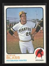 1973 Topps #95 Steve Blass Pittsburgh Pirates EX