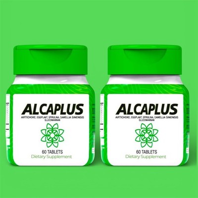  2 ALCAPLUS HERBAL SUPPLEMENT FOR MEN & WOMEN