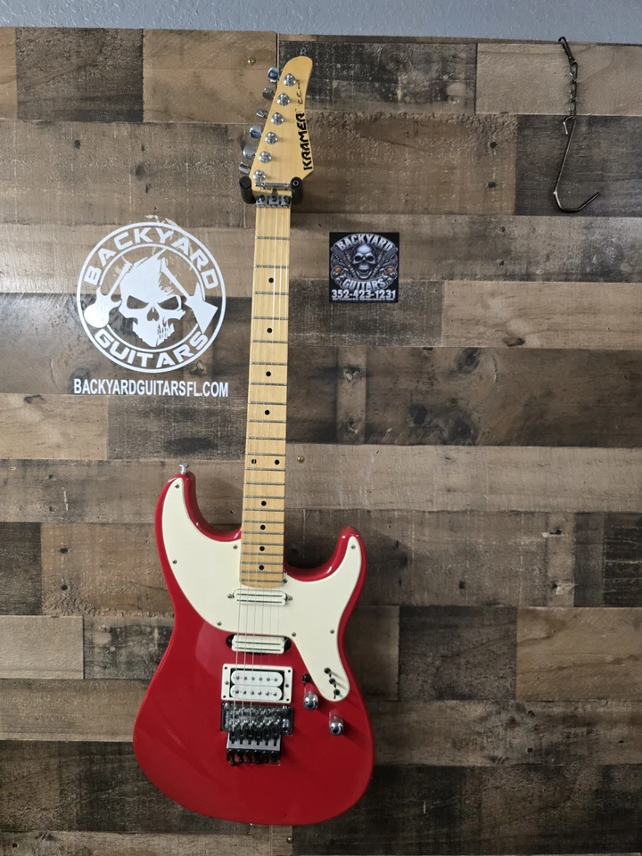 1986 年 Kramer Elliott Easton Pro 1 完好干净惊人发现。 E 序列 # W 保护壳 — 第 2/4 张图片