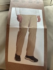 Eddie Bauer Men's Rainier Tech Pant - 40X32 - TAN - NEW With Tags