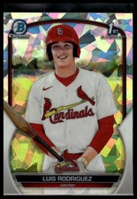 2023 Bowman #BCP-130 Luis Rodriguez Chrome Prospects Atomic Refractors