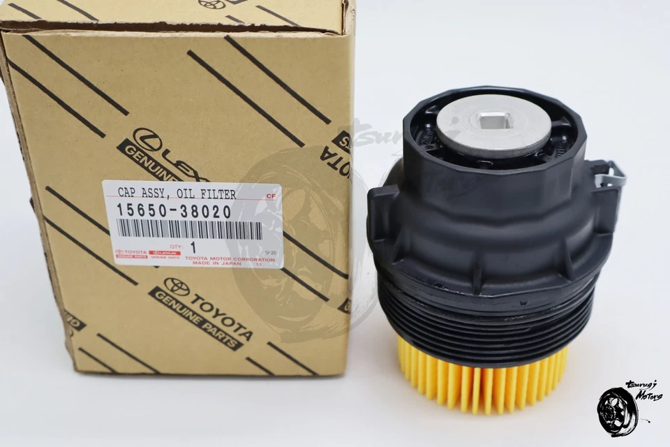 Tapa de carcasa de filtro de aceite original Toyota FJ CRUISER LEXUS LS460 OEM 15650-38020 nueva Foto 2 de 4