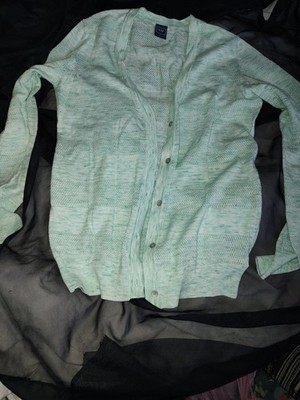 Gap Feinstrick Pointelle Longline Cardigan S 10/12UK Größe NEU Etikett- neuwertig