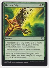 Miscut Krosan Grip NM Commander 2020 WOTC MTG Magic error de fábrica ¡error de impresión EDH!