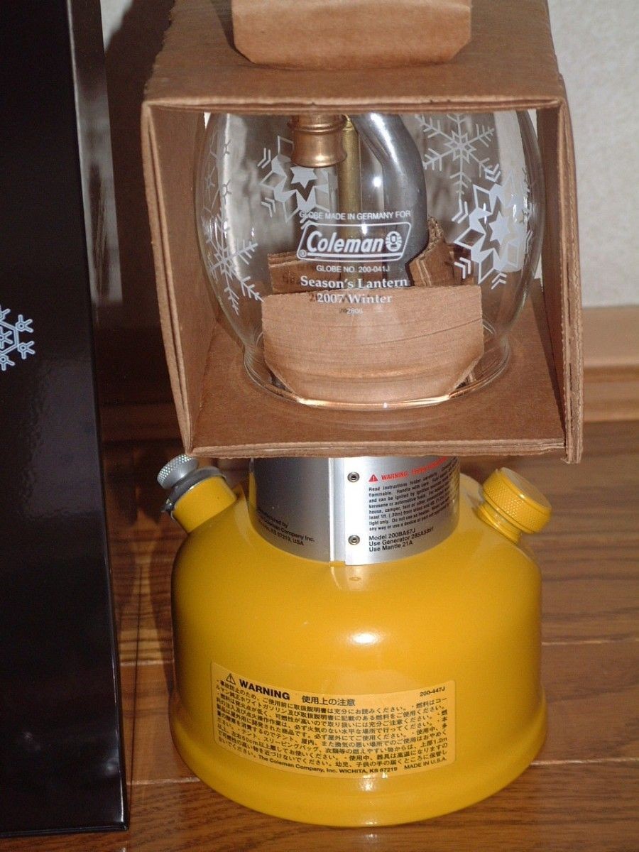 コールマン Coleman ヘリテイジランタン 米国販売モデル 2007年10月 コールマン Coleman ヘリテイジランタン 米国販売モデル 2007年10月