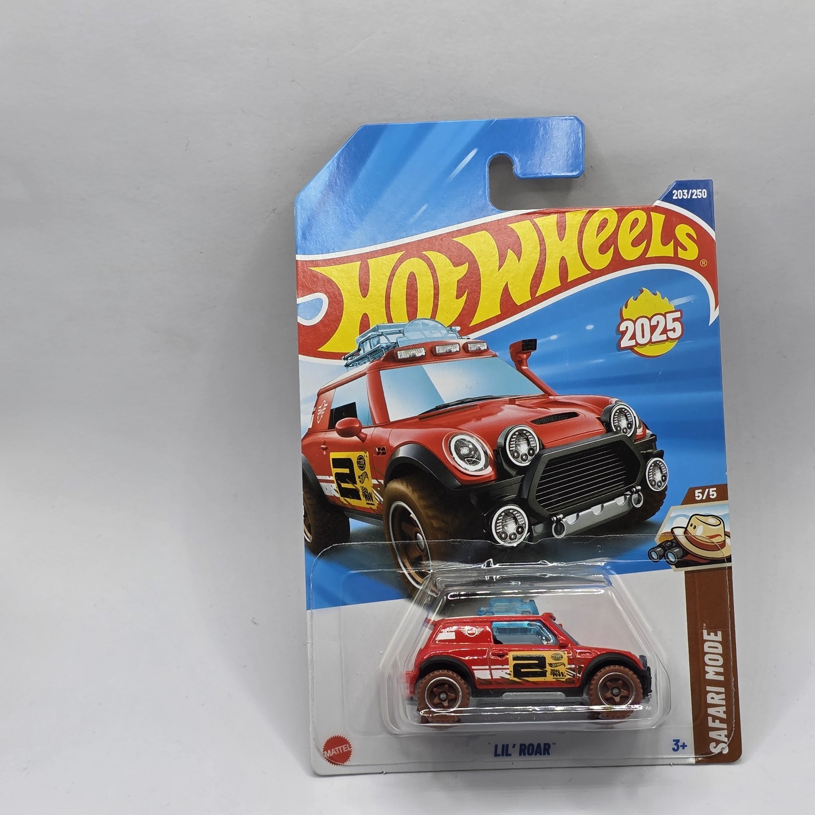 Lil' Roar #203 Safari Mode 5/5 2025 Hot Wheels Case K