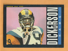 Eric Dickerson Los Angeles Rams 1985 Topps #79 HOF SMU Mustangs Sealy Texas
