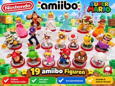 Nintendo amiibo Super Mario Collection  zum Aussuchen - Sammlerstücke :)