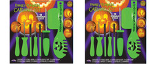 Halloween Family Pumpkin Carving Kit by Pumpkin Pro Fun World Set of Two