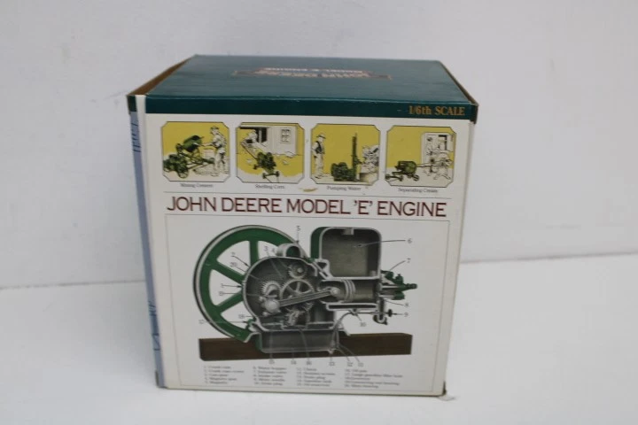 Ertl John Deere Battery Operated Model E Engine 1/6 Diecast Farm Engine - Image 3 of 4