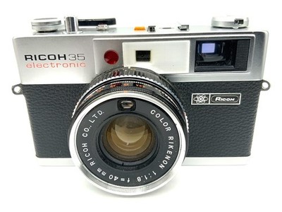 Ricoh 35 electronic Messsucherkamera mit Color Rikenon 1:1.8/40mm Seiko-ESF