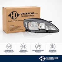 Hauptscheinwerfer Rechts Diederichs 4236080 FÜR Peugeot Frontscheinwerfer