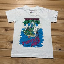 Vintage 90s 1990 Teenage Mutant Ninja Turtles Comics Shirt USA Boys Medium 10-12