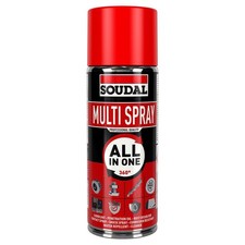 Soudal 200ml Multi Spray High Grade Lubricating Penetrating Oil Cleaning Contact 34.95 per litre