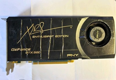 PNY NVIDIA GeForce GTX 560 1GB PCIe Grafikkarte HDMI/DVI GF560GTX1GBEPB