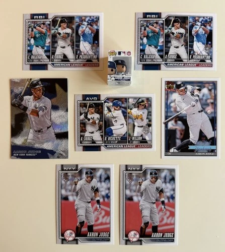 2026 Topps Series 1 Mini Funko Bitty Pop Aaron Judge & Topps Cards Super Box