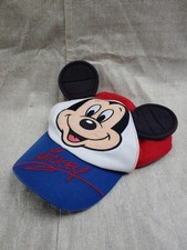 Vintage Disney Parks Mickey Mouse Infant Hat With Ears Cotton Snapback One Size