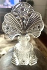 Vintage Irice Art Deco Perfume Bottle with Fan Shape Stopper — photo 2