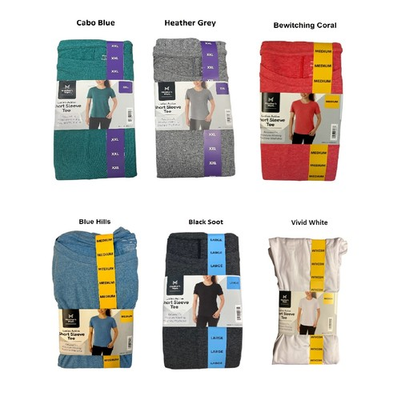 #ad #ad Member#x27;s Mark Ladies Relaxed Moisture Wicking Short Sleeve Active Tee $8.99