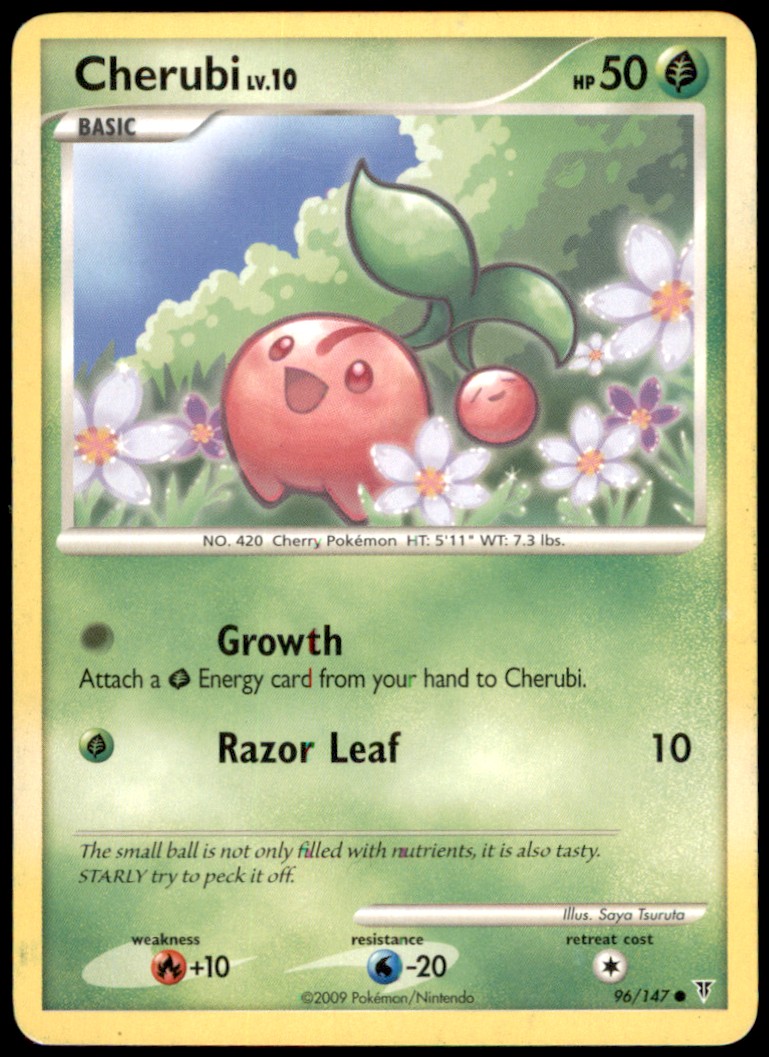 Cherubi 96 Supreme Victors Common Normal HP Pokémon TCG